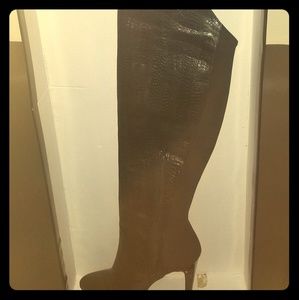 Above the knee boots